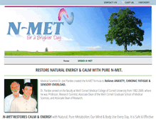 Tablet Screenshot of n-met.com
